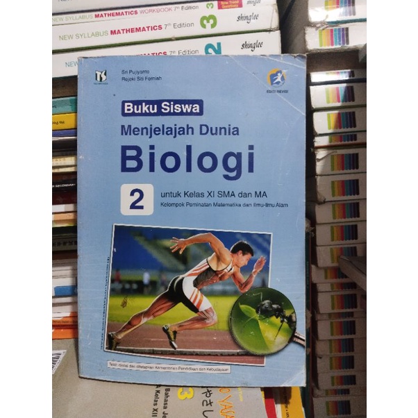 Jual BUKU BIOLOGI/BUKU SISWA BIOLOGI KELAS 11/XI/2 SMA/MA TIGA ...