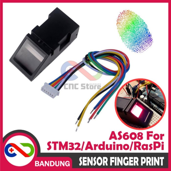 Jual FINGERPRINT SENSOR RECOGNITION MODULE AS608 SIDIK JARI FOR ARDUINO ...