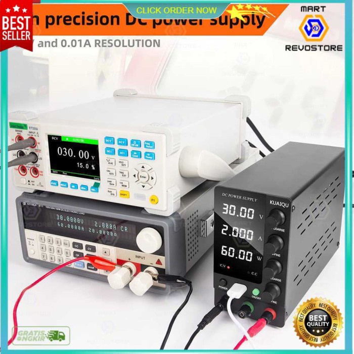 Jual Adjustable DC Power Supply 30V 10A Display 4 digit - SPS-C3010 ...