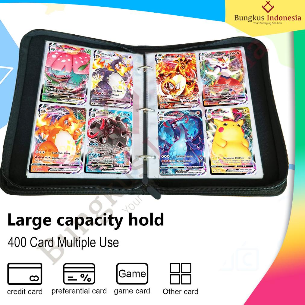 Jual Berkualitas 400PCS Buku Album Kartu Pokemon/Buku Album Holder