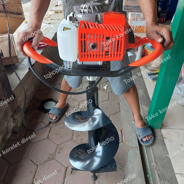 Jual Promo Mesin Bor Tanah Biopori Matsumoto Med 680 + Mata Bor 12 ...