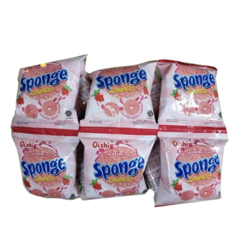 Jual Oishi Sponge Renceng Isi 10 Pcs | Shopee Indonesia