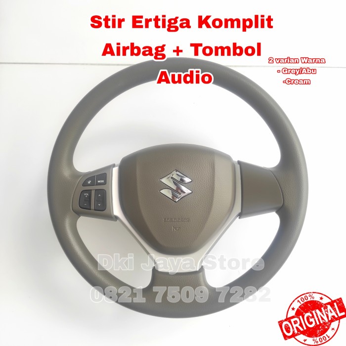 Jual Stir Ertiga Type Gx GL Komplit Audio Stir+Airbag Original Quality