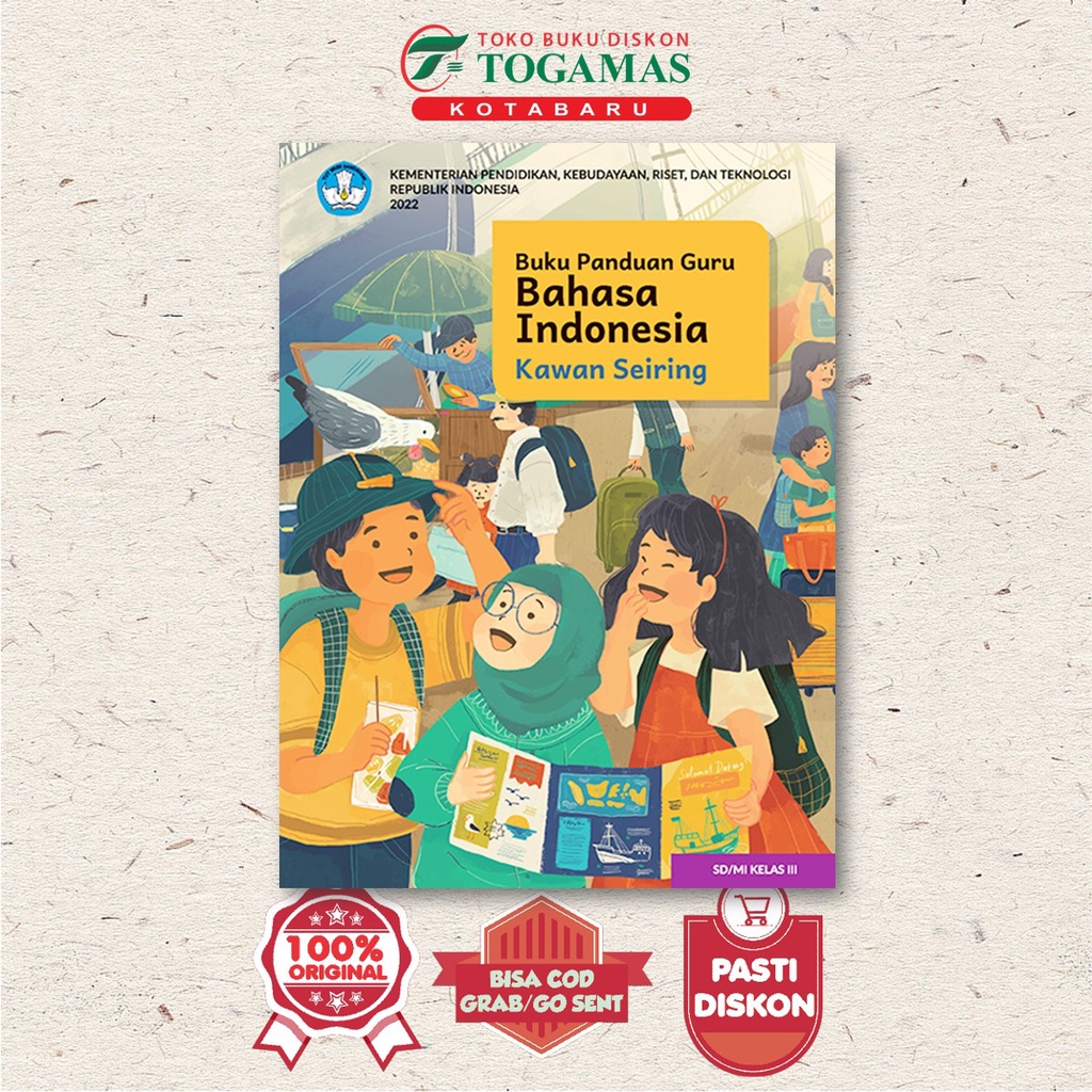 Jual BAHASA INDONESIA KAWAN SEIRING UNTUK SD/MI KELAS III (KURIKULUM ...