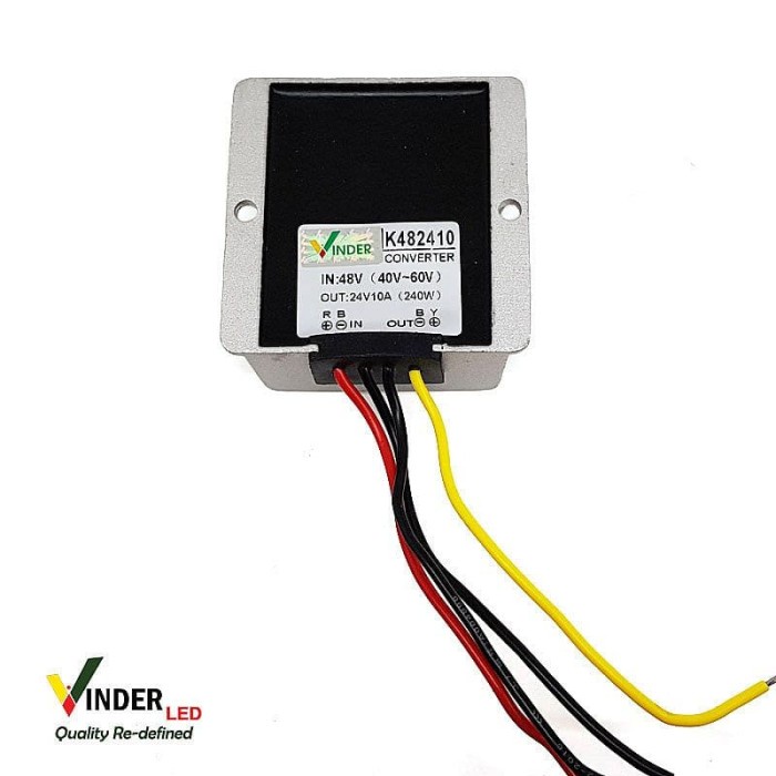 Jual Vinder er Step Down 48V - 24V DC 10A | Shopee Indonesia