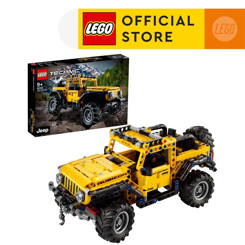 Jual LEGO Technic 42122 Jeep Wrangler (665 Pieces) Mainan Balok (9 ...