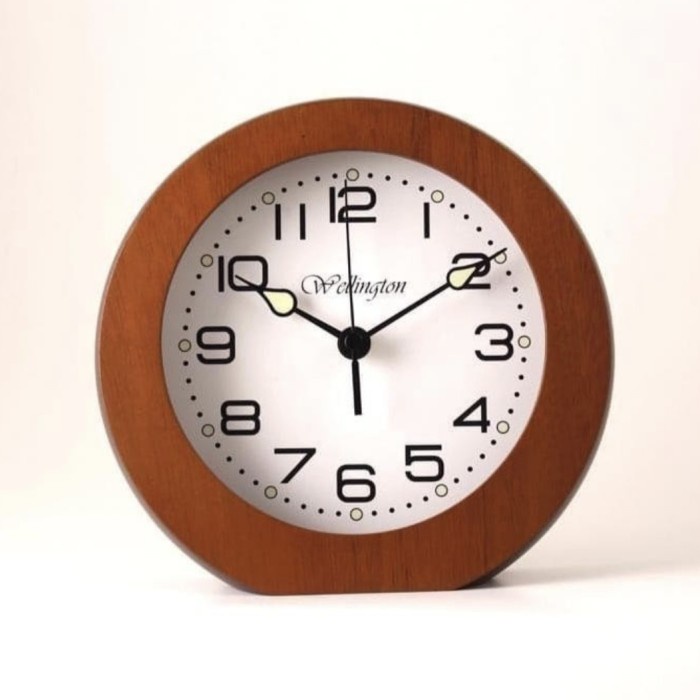 Jual Ready Jam Meja Kayu Wellington 313 Anv Original Wooden Clocks ...