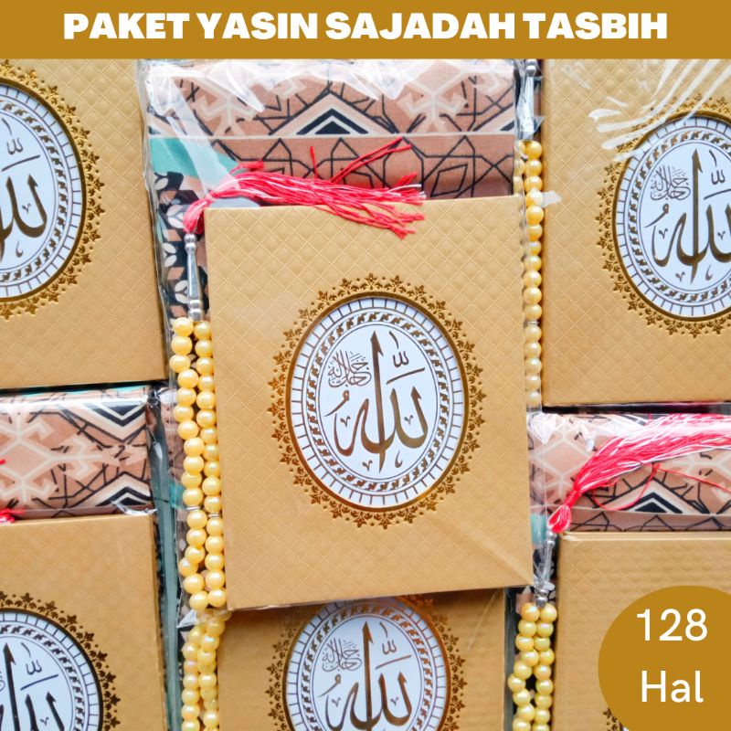 Jual Souvenir Tahlilan Hampers Pengajian Sejadah Sajadah Buku Yasin Dan ...