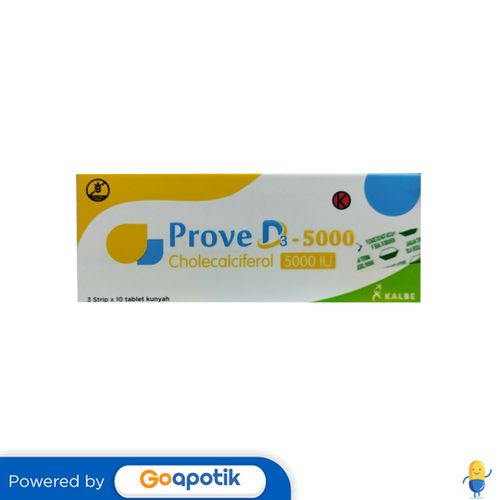 Jual PROVE D3-5000 BOX 30 TABLET | Shopee Indonesia