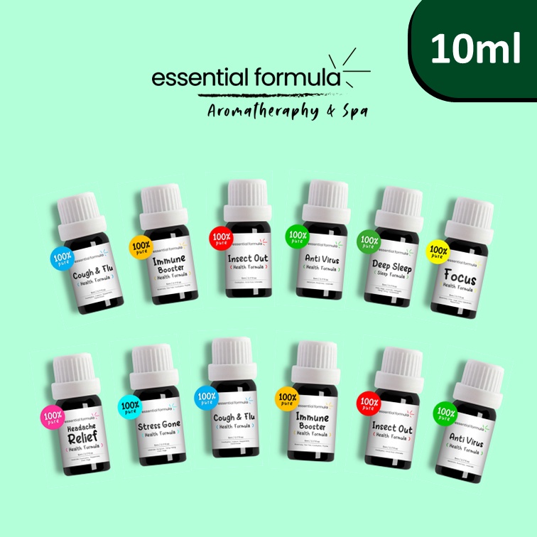 Jual 10ml - Organic Essential Oil Blend by Essential Formula | Shopee ...