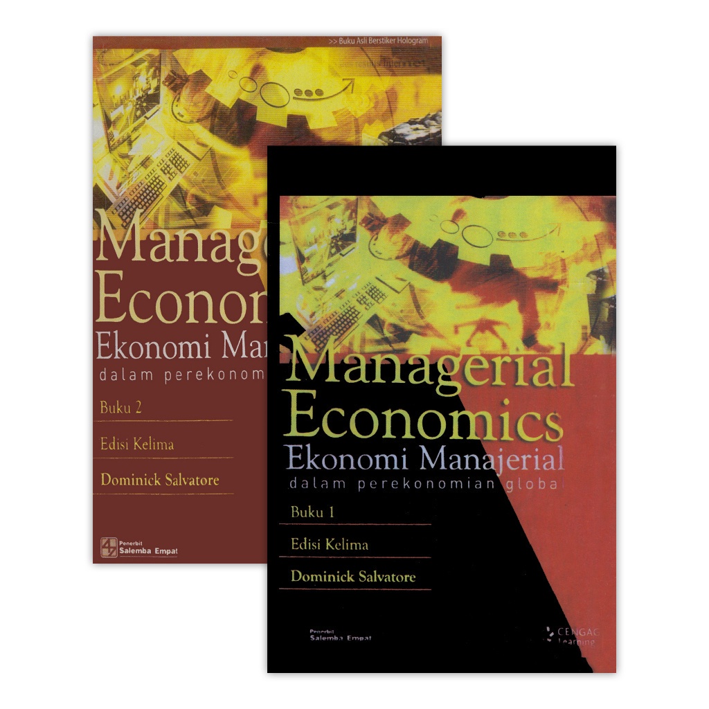 Jual MANAGERIAL ECONOMICS EKONOMI MANAJERIAL DALAM PEREKONOMIAN GLOBAL ...