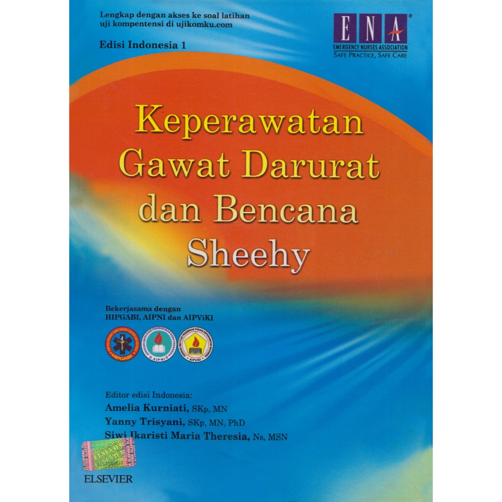 Jual Keperawatan Gawat Darurat Dan Bencana Sheehy Edisi Indonesia 1