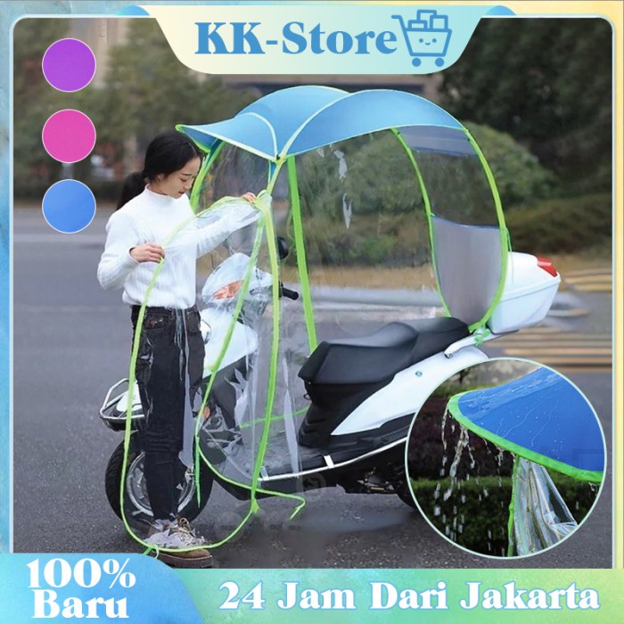 Jual PAYUNG MOTOR ANTI HUJAN DAN PANAS / TIDAK TERHALANG ANGIN DAN