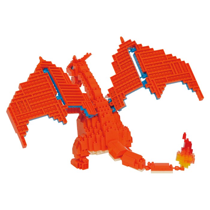 Jual PROMO!!! NANOBLOCK NBPM_080 CHARIZARD DX 22306 TERBARU | Shopee ...