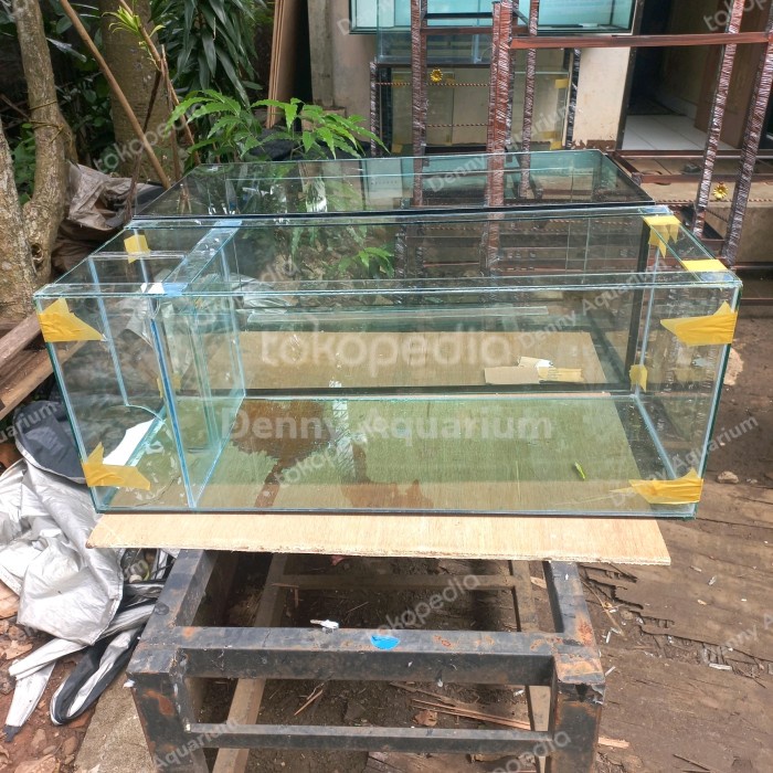 Jual AQUARIUM KACA UKURAN 100x40x40 FILTER SAMPING (ORDERAN Bp.ALDO