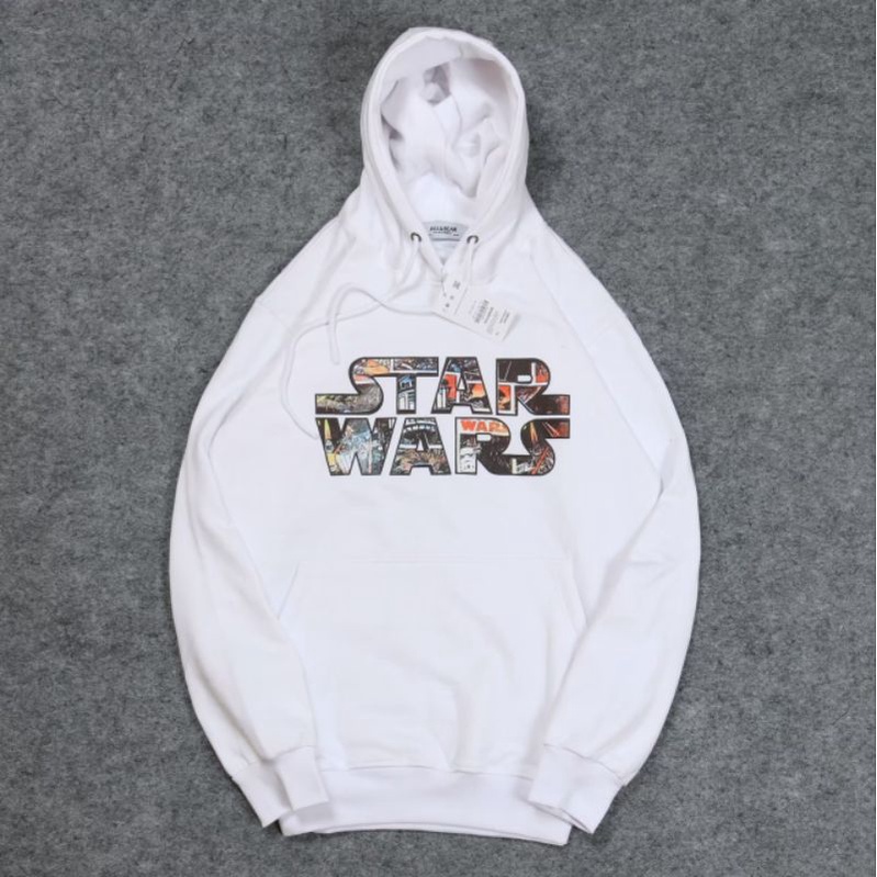 Hoodie Pull and Bear X Star Wars Fulltag Label Pria Wanita