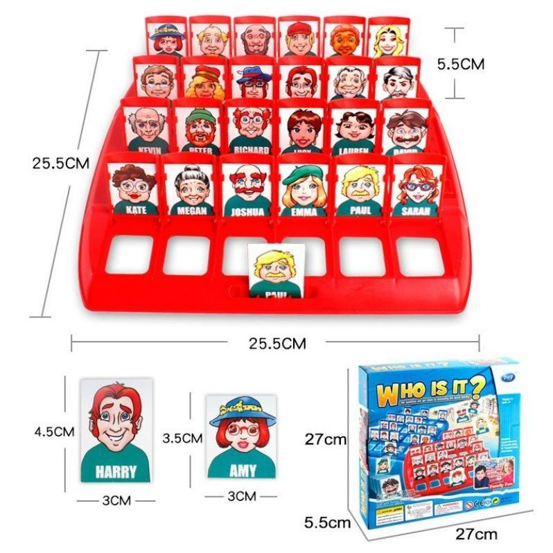 Jual Miliki Mainan Anak Tebak Gambar Board Game Who Is It Permainan