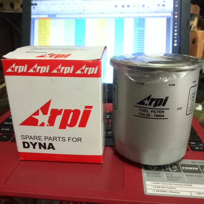 Jual Cod - Filter Solar Atas Toyota Dyna Dan Hino Dutro 110 125 130 ...