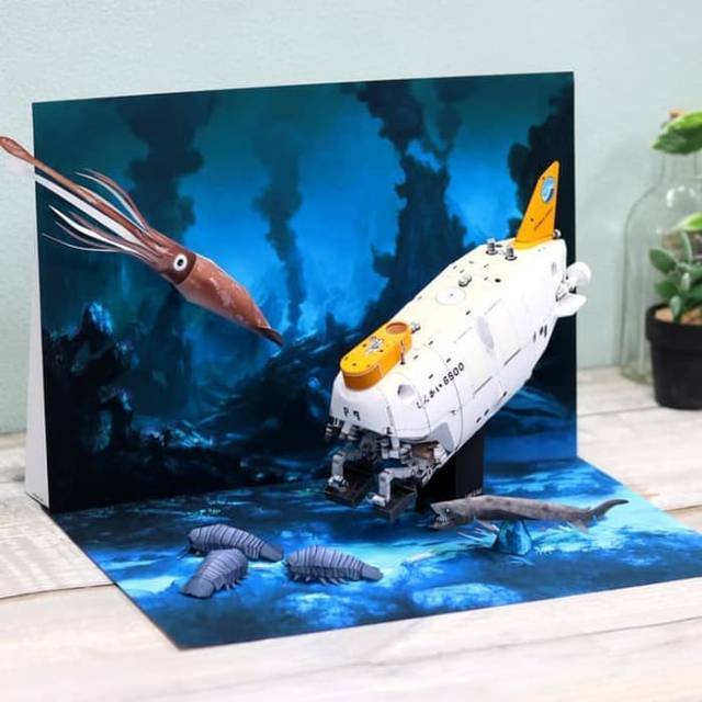 Jual Papercraft Diorama Deep Sea Miniatur Kertas | Shopee Indonesia