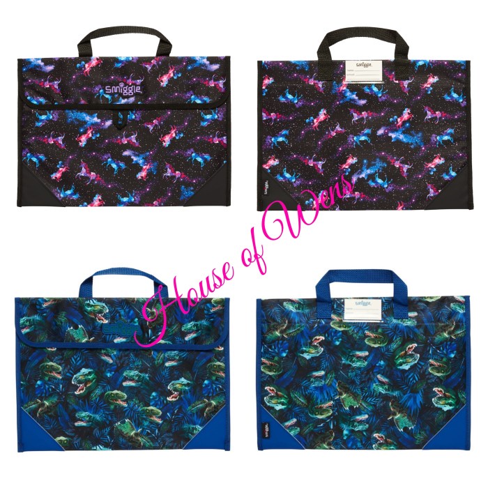 Jual Ready Smiggle Galaxy Book Bag Original - Tas Map Tas Buku Gambar ...