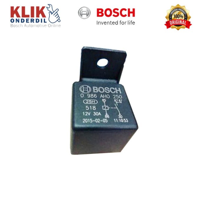 Jual Bosch Mini Relay 12 V 5 Pin (1 Pcs) - Jual Relay Mobil Terbaik