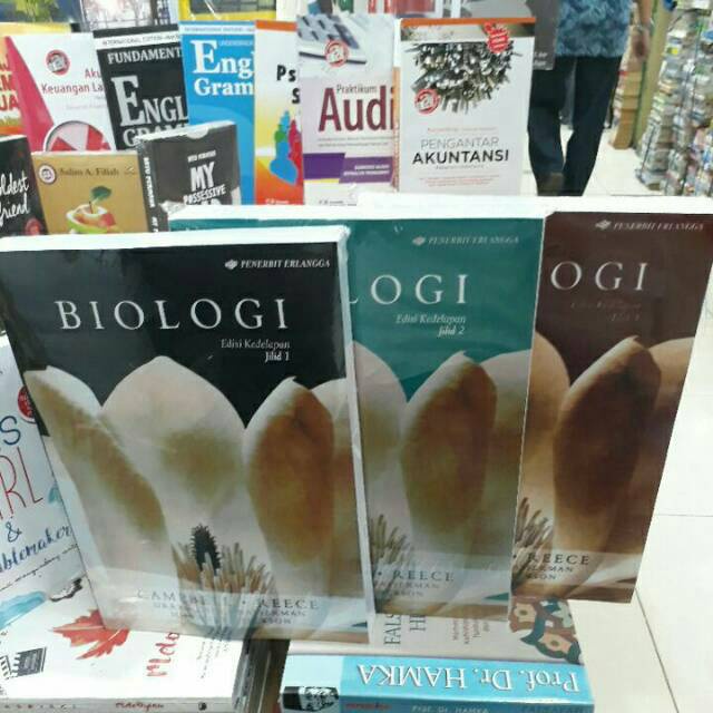 Jual BUKU BIOLOGI CAMPBELL REECE EDISI KEDELAPAN JILID 1 JILID 2 ...