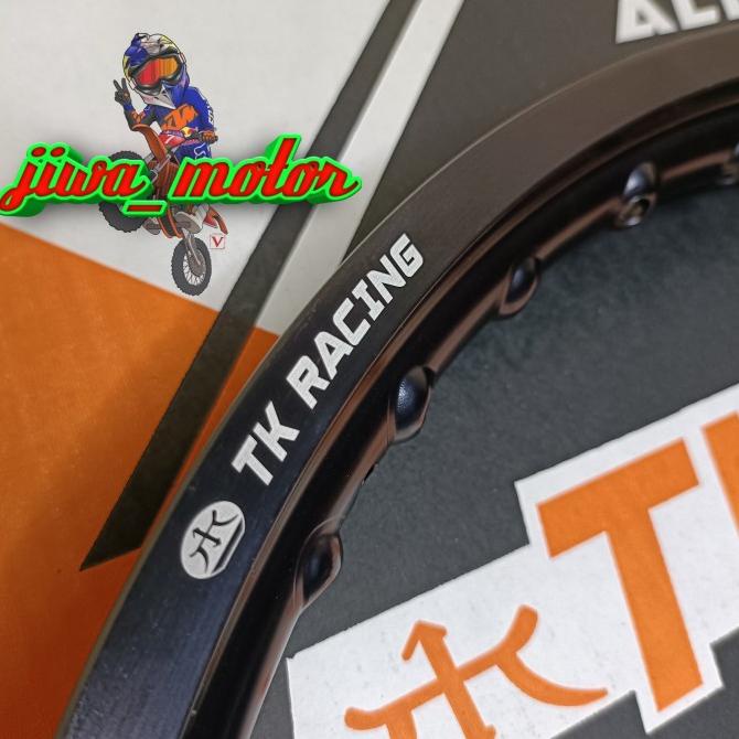 Jual Velg Tk Racing Ring 17 140 Warna Hitam Dan Silver | Shopee Indonesia