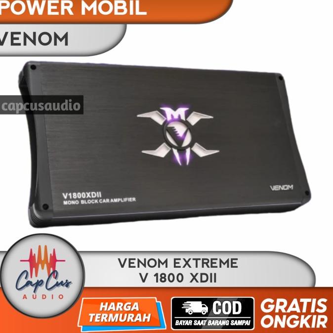 Jual POWER MONOBLOCK / MONOBLOK VENOM EXTREME V1800XDII / V 1800 XDII