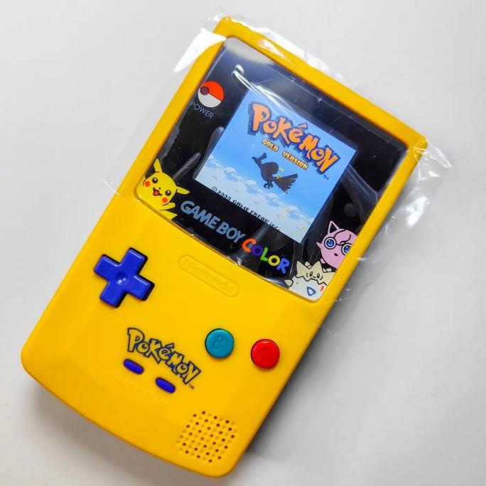 Jual Gameboy color Custom pokemon gbc ips | Shopee Indonesia