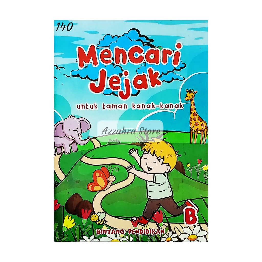 Jual Buku Aktivitas Anak TK Paud Mencari Jejak B Bintang Pendidikan ...