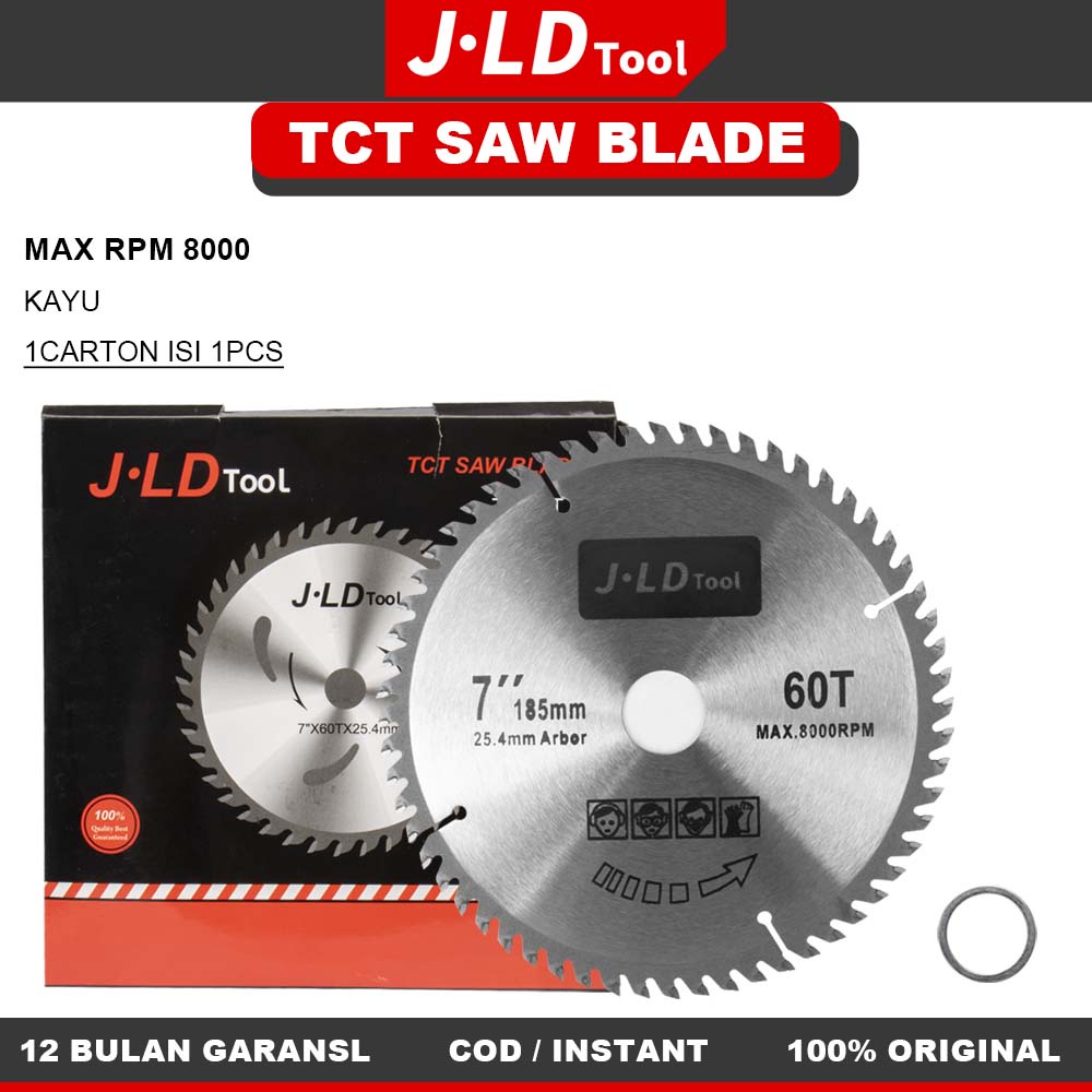 Jual Jld Inch Circular Saw Blade Mm T Mata Gerinda Potong Kayu