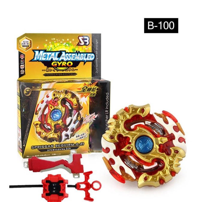 Jual Promo Gasing Beyblade Burst Merk SB B-100 Spriggan Requiem 0 Zeta ...