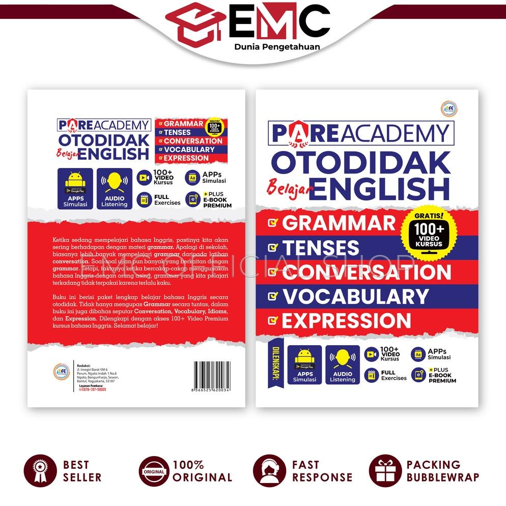 Jual Viral EMC Buku Pare Academy Otodidak Belajar English Original ...