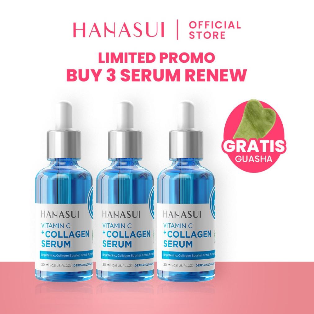 Jual Hanasui Vitamin C + Collagen Serum New Look & Improved Formula ...