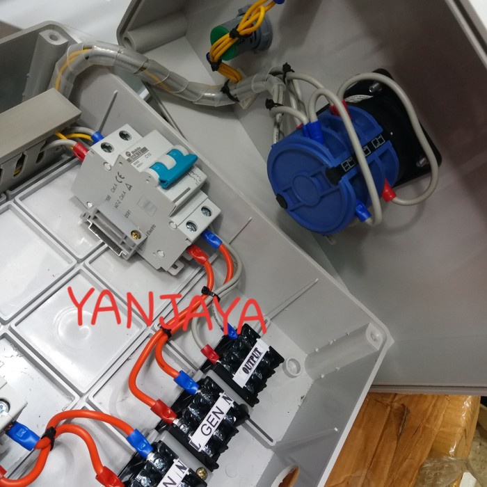 Jual PANEL PLN GENSET MANUAL PLN OFF GENSET MAX LISTRIK 2200WATT ...