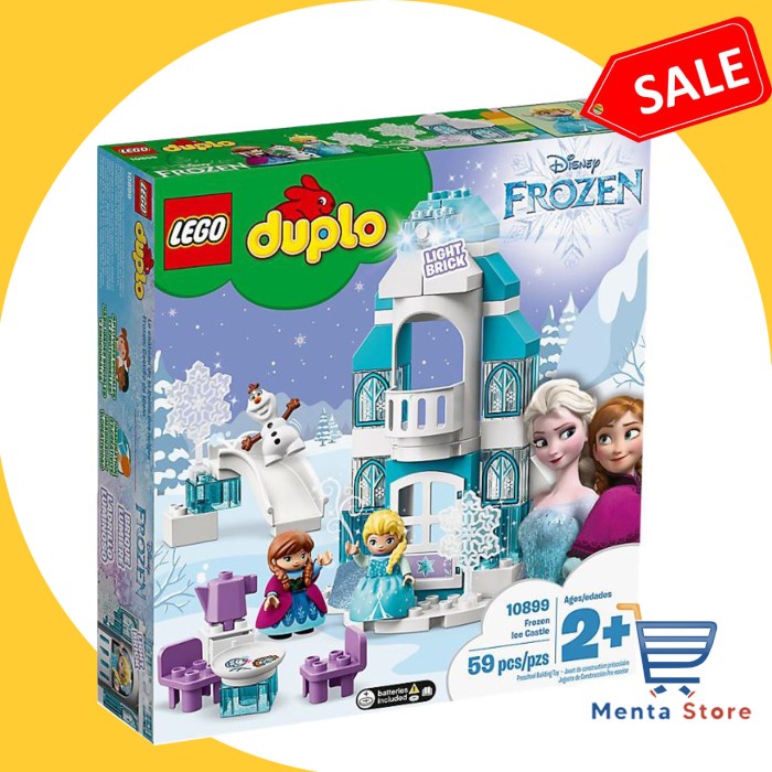 Lego duplo elsa olaf hot sale