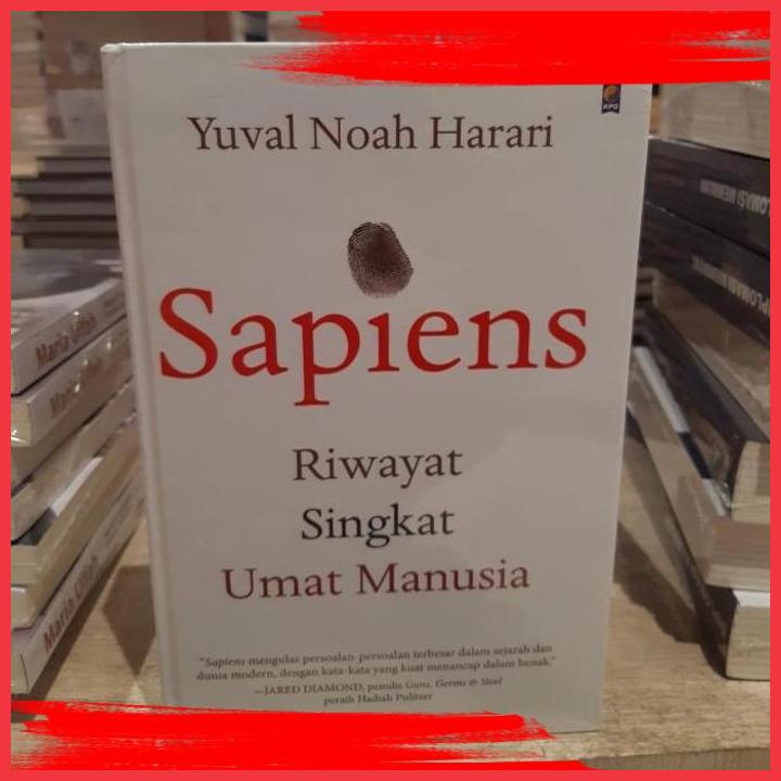 Jual (BUSI) BUKU SAPIENS RIWAYAT SINGKAT UMAT MANUSIA ( HC ) YUVAL NOAH ...