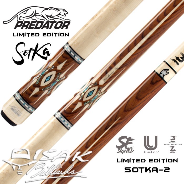 Jual Predator Cue Sotka2 Limited Edition 314 Billiard Stick Stik
