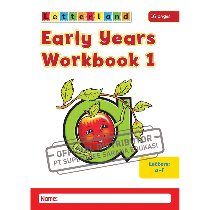 Jual [New Ori] Buku Pelajaran Bahasa Inggris Tk/Letterland Early Years ...