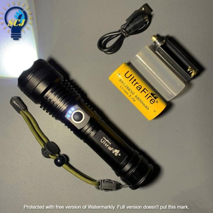 Jual Senter LED XHP 50 ultrafire Cree Compact Sinar Kuning | Shopee ...