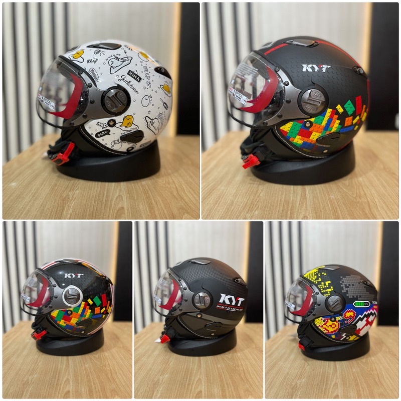 Jual HELM KYT ELSICO ORIGINAL ATAU KYT RETRO Shopee Indonesia