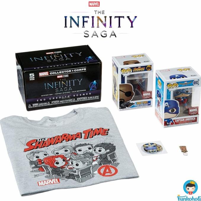 Jual Funko Pop Marvel Collector Corps The Infinity Saga End Credits