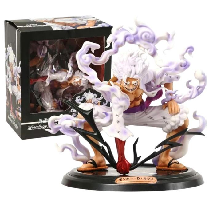 Jual Action Figure One Piece Monkey D Luffy Gear 5 Sun God Hand Squat ...