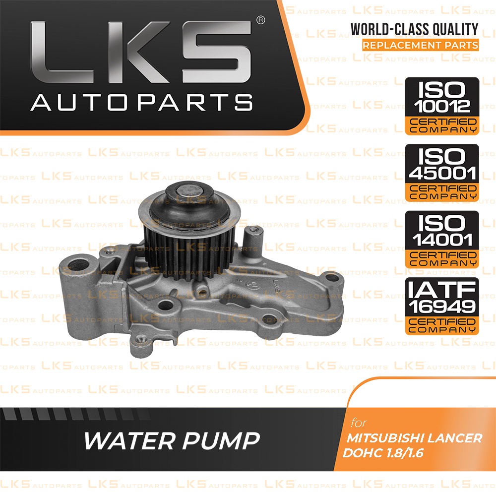 Jual WATER PUMP LKS FOR MITSUBISHI LANCER 1.8/1.6 (DOHC) | Shopee Indonesia
