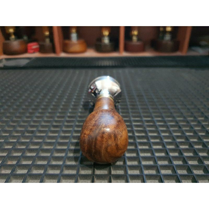 Jual 39.45Mm Coffee Tamper Flair Classic Neo Ripple Base 39Mm Shopee
