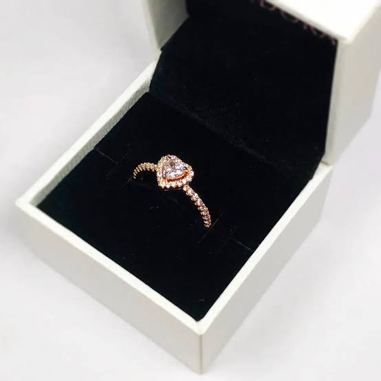 Jual Ready Special Cincin Pandora Elevated Heart Ring | Shopee Indonesia