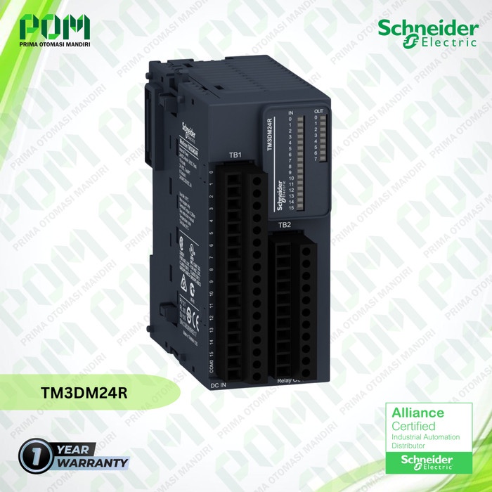 Jual TM3DM24R Schneider Electric module TM3 - 24 IO relays | Shopee ...