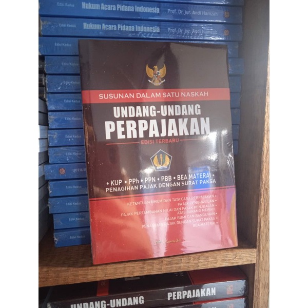 Jual susunan dalam satu naskah undang-undang perpajakan | Shopee Indonesia