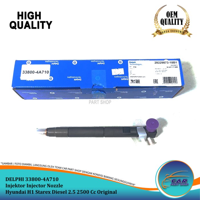 Jual Injektor Injector Nozzle Hyundai H1 Starex Diesel 2.5 2500 Cc ...