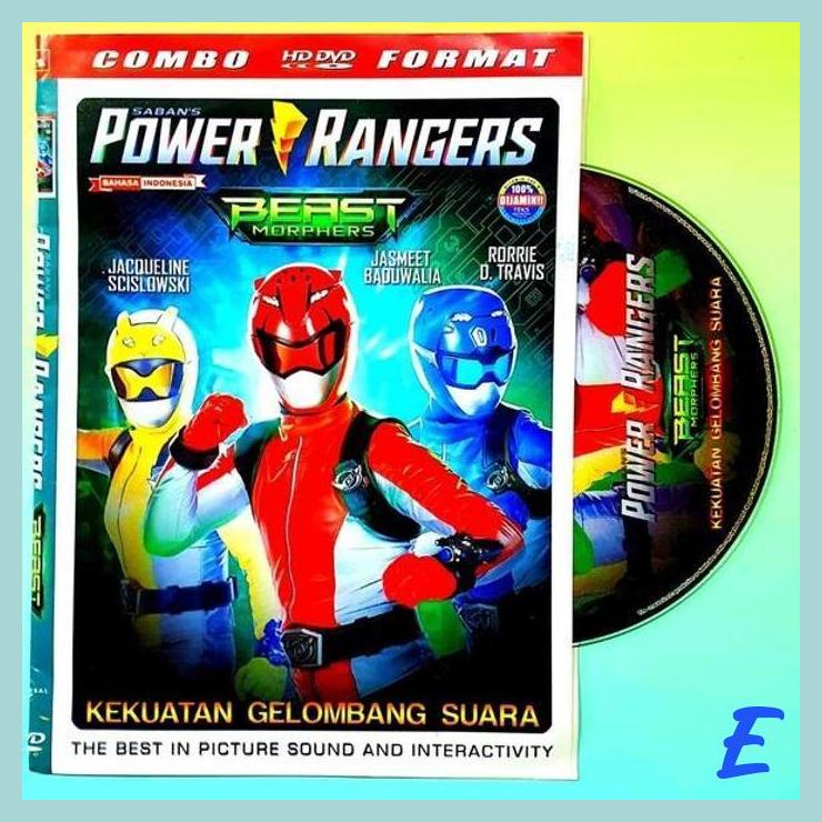 Jual Hnp Kaset Dvd Film Power Rangers Terbaru Versi Indonesia Shopee Indonesia 4479